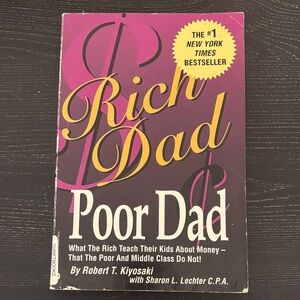 Rich Dad Poor Dad Book by Robert T. Kiyosaki